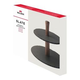 Этажерка двухъярусная Walmer Slate, цвет черный  фото 4