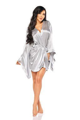 Samira peignoir Silver