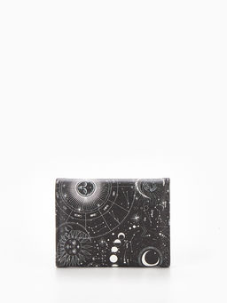 Кошелёк женский на кнопке, 10.5?2.5?8.5 см, с цветочным принтом, разноцветный