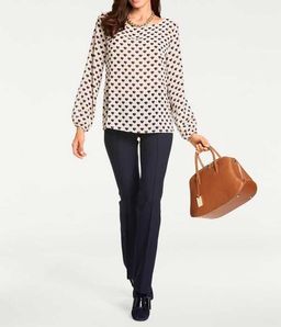 Блузка, экрю - Ashley brooke фото 3