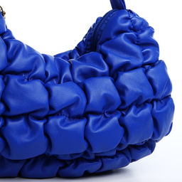 Сумка-багет на молнии, цвет синий - Simaland фото 3