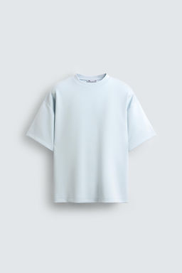 CAMISETA RELAXED FIT SOFT / Celeste