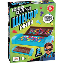 Игра настольная "Секретный шифр" мини, на логику (70038) 5+ "Десятое королевство"