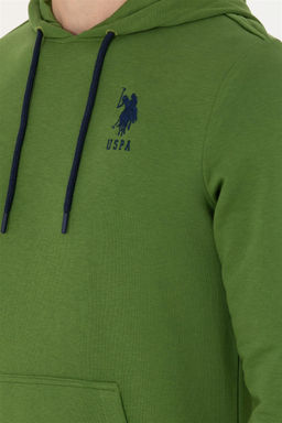 Мужской зеленый базовый свитшот Неожиданная скидка в корзине - U.s. polo assn фото 7