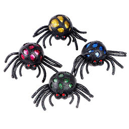 Цена за 12 шт. Антистресс игрушка - прикол «Паук», мялка с гидрогелем, МИКС