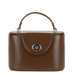 1139 brown, Женская кожаная сумка, Barcelo Biagi