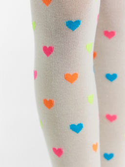 Цена за 3 пары! Колготки детские молочные с рисунком в виде горошка - Mark formelle фото 5