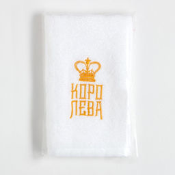 Полотенце махровое Королева 30х60 см, 100% хлопок, 340 гр/м2 - Этель фото 5