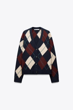 DIAMOND WOOL JACKET - Zara фото 5