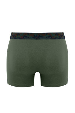 Lacivert Gentlemen Desen Lastikli 4lu Paket Pamuklu Elastanl? Boxer TMNAW26BX00001 - Trendyolmilla фото 12