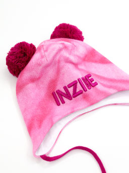 Шапка на завязках, розовая - Inzibe фото 4