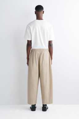 PANTAL?N BARREL LEG TOBILLERO DE ALGOD?N - H&m фото 3