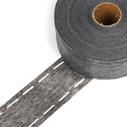 Лента Idealtex корсажная клеевая 60мм в инд.упаковке 10-40-10 серый 40гр 6760G рул.100м