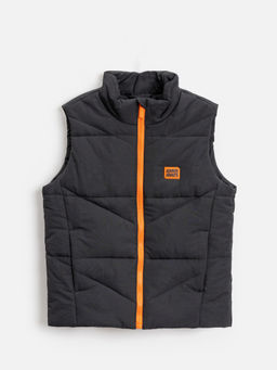 ACOOLA / Жилет (утепленный) детский для мальчиков Macer черный  фото 3