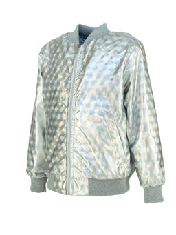 Ветровка детская серебро