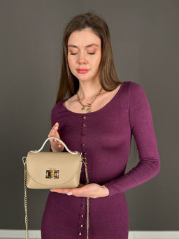 Сумка женская из телячьей кожи