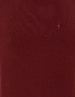 Bordo Slim Fit Bisiklet Yaka Basic Triko Kazak - Pierre cardin фото 6