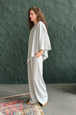 Брюки женские ASY107/01/Серый меланж