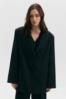 Жакет оверсайз однобортный - Mollis фото 6