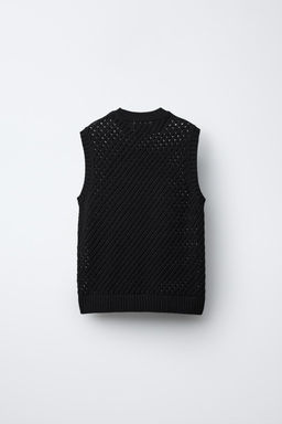 CUTWORK VEST - Zara фото 4