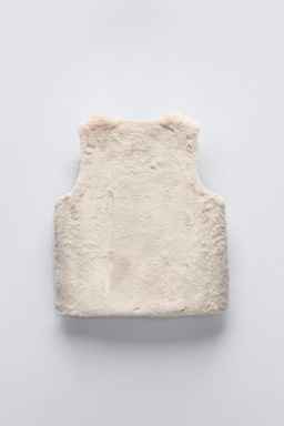 FAUX FUR VEST - Zara фото 2