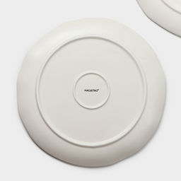 Тарелки Magistro Terazzo, d=27 см, набор 2 шт., фарфор, белые  фото 7