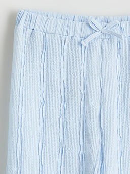 Beli Lastikli Dokulu K?z ?ocuk Pantolon