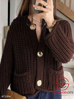 Кардиган крупной вязки - Fiona фото 5