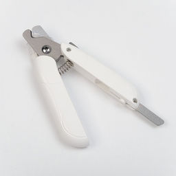 Умный когтерез для животных, с пилкой, LED фонарём и контейнером для когтей, на батарейках - Simaland фото 3