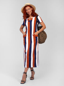 Платье женское кулирка "КЕЛЛИ" МЕДЬ