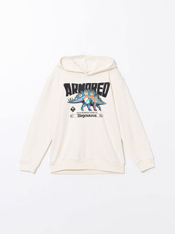 Kap??onlu Erkek ?ocuk Sweatshirt