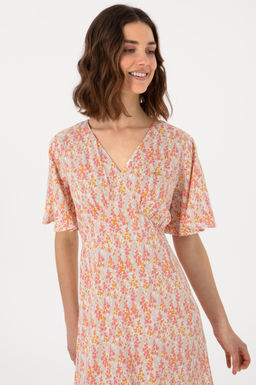 Kad_n A__k Haki Dokuma Elbise Sepette S_rpriz _ndirim - U.s. polo assn фото 2