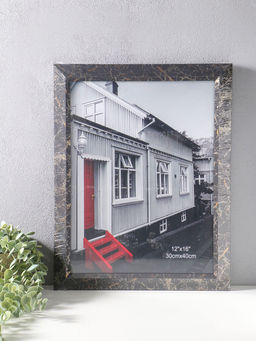 Фоторамка для фото 30×40 см «Гедеон», пластик, чёрный с под золотом, 47×37×2 см