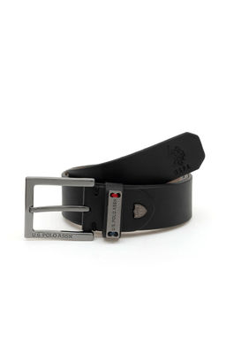 Мужской черный пояс - U.s. polo assn фото 3