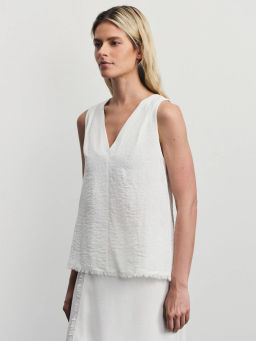 Блузка-топ с бахромой / Zarina  фото 4