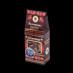 Хрустики яблочные без сахара с черникой