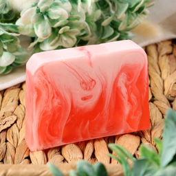 Мыло косметическое Добропаровъ «ручной работы» малиновое настроение, 80 г