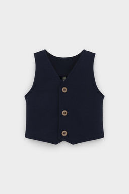 Crockid _ КР 302754/индиго к568 жилет д/мал яс