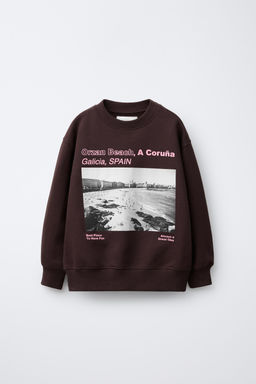 A CORU_A PRINT SWEATSHIRT