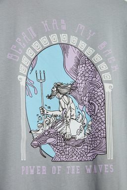 TRENDYOL MAN Lacivert Oversize/Genis Kesim K?sa Kollu Sanat Bask?l? 100% Pamuklu T-Shirt TMNSS21TS3559 - Trendyolmilla фото 10
