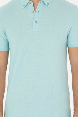 Мужская футболка водно-зеленого цвета Неожиданная скидка в корзине - U.s. polo assn фото 6