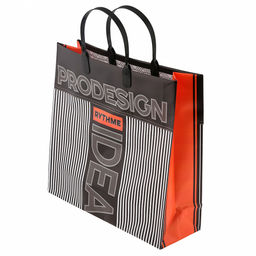 Пакет подарочный мягкий пластик с пластиковой ручкой 30х30см Ритм, 150 мкм, ламинированный (Россия) - Домашняя Мода фото 4