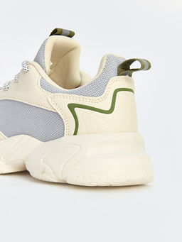 File Detayl? Kal?n Tabanl? Erkek ?ocuk Sneaker