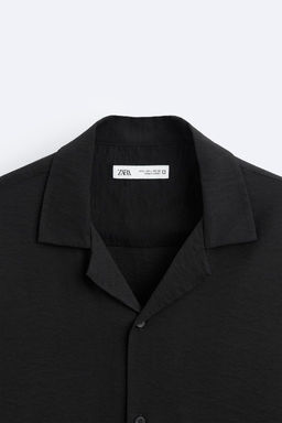 TEXTURED VISCOSE BLEND SHIRT - Zara фото 17