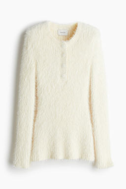 Jersey en punto efecto pelo - H&m фото 4