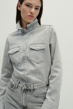 Wide Ultra High Jeans - H&m фото 3