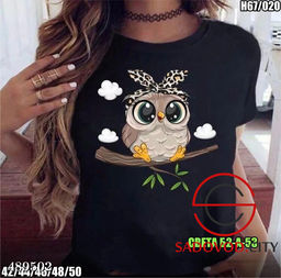 Футболка женская с совой