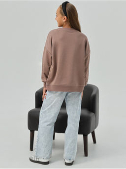 Свитшот Форвард Какао Девочка - София фото 6