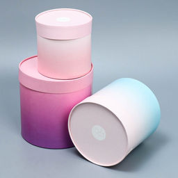 Набор шляпных коробок 3 в 1 Градиент, 13 х 13 - 18 х 18 см - Дарите счастье фото 4