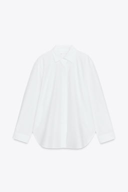 POPLIN SHIRT ZW COLLECTION - Zara фото 8